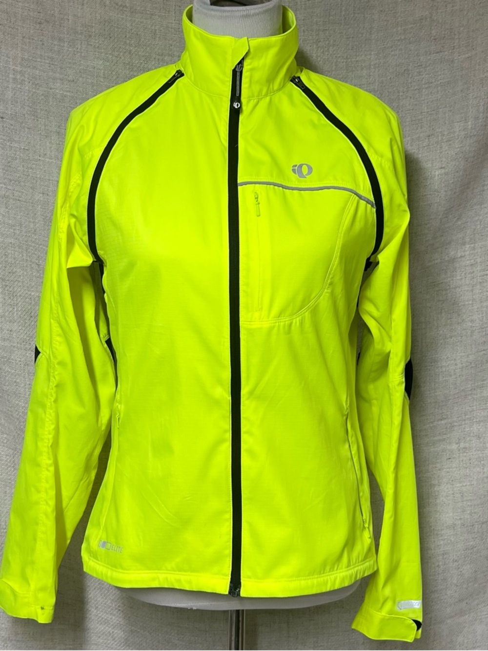 Pearl Izumi Women's Neon Yellow High-Visibility Cycling Jacket